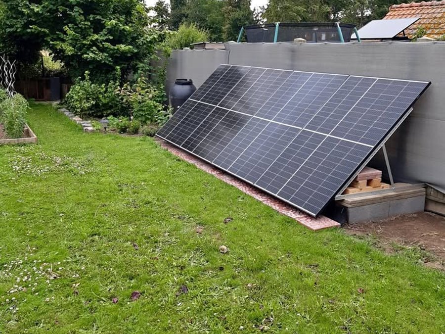 Nettoyage de panneaux solaires